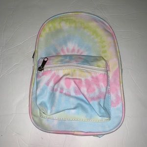 Mini tie dye backpack